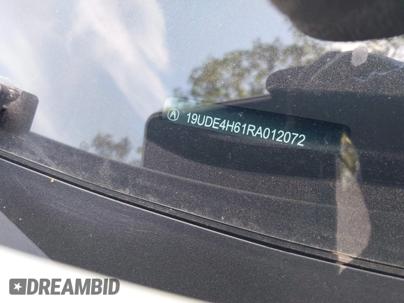 2024 Acura Integra Technology with VIN 19UDE4H61RA012072, listed as a IAAI auction lot 42608969 with 32,517 mi miles and . Bid and sale history available at DreamBid. Image 17.