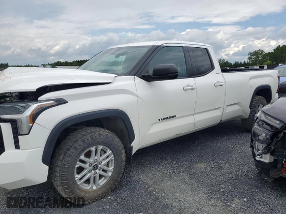 2023 Toyota Tundra SR5 with VIN 5TFLA5GD1PX002017, listed as a Copart auction lot 63232925 with 8,666 mi miles and Salvage title. Bid and sale history available at DreamBid. Image 1.