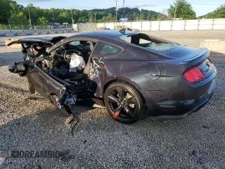 2023 Ford Mustang EcoBoost with VIN 1FA6P8THXP5101345, listed as a Copart auction lot 57762135 with Not provided miles and Non repairable. Bid and sale history available at DreamBid. Image 2.