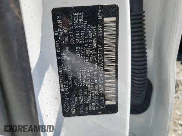 2024 Hyundai Kona N Line with VIN KM8HACA32RU063614, listed as a Copart auction lot 61770084 with Not Provided miles and Salvage Title. Bid and sale history available at carsss.com. Image 15.