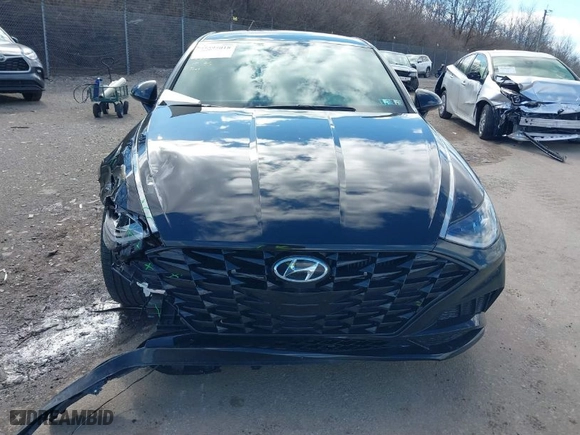 2021 Hyundai Sonata SEL Plus with VIN 5NPEJ4J26MH083906, listed as a IAAI auction lot 41595018 with NaN miles. Bid and sale history available at carsss.com. Image 13.