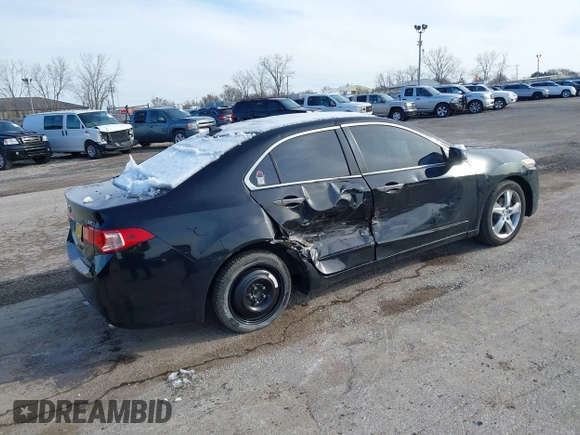 2011 Acura TSX with VIN JH4CU2F68BC002085, listed as a IAAI auction lot 41852295 with 203,747 mi miles. Bid and sale history available at carsss.com. Image 4.