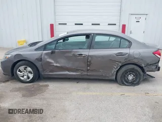 2013 Honda Civic LX with VIN 19XFB2F50DE066189, listed as a IAAI auction lot 41967791 with 75,900 mi miles and . Bid and sale history available at DreamBid. Image 15.