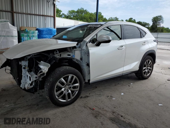 2016 Lexus NX 200t with VIN JTJBARBZ9G2072753, listed as a Copart auction lot 62643065 with 82,264 mi miles and Salvage title. Bid and sale history available at DreamBid. Image 1.