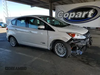 2016 Ford C-Max SEL z VIN 1FADP5CU3GL115103, wystawiony jako Copart lot #56917235 z przebiegiem 28 128 mil mil oraz Szkoda całkowita • Salvage title. Historia ofert i sprzedaży dostępna na DreamBid. Obrazek 4.