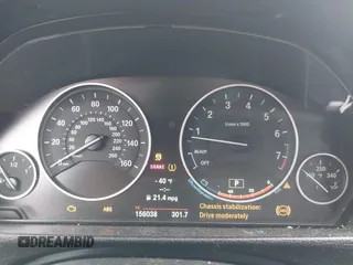 2014 BMW 3 Series 328i with VIN WBA3C1C58EK105766, listed as a IAAI auction lot 41692037 with 156,038 mi miles. Bid and sale history available at carsss.com. Image 7.