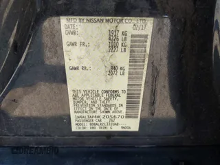 2017 Nissan Altima SR z VIN 1N4AL3AP4HC205670, wystawiony jako IAAI lot #41613157 z przebiegiem 153 600 mil mil oraz . Historia ofert i sprzedaży dostępna na DreamBid. Obrazek 9.