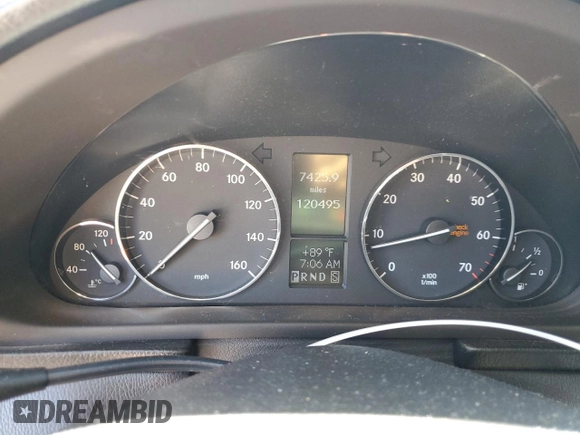 2007 Mercedes-Benz C 230 Sport with VIN WDBRF52HX7A949404, listed as a Copart auction lot 58180275 with 120,495 mi miles and Clean title. Bid and sale history available at DreamBid. Image 9.