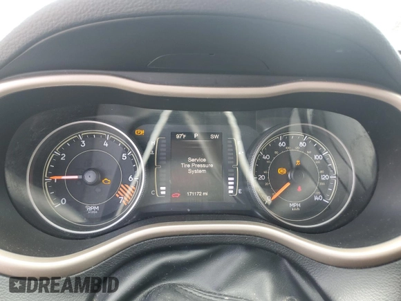2015 Jeep Cherokee Sport with VIN 1C4PJLAB5FW591381, listed as a Copart auction lot 59596825 with 171,172 mi miles and Salvage title. Bid and sale history available at DreamBid. Image 9.
