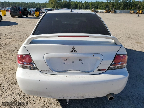2006 Mitsubishi Lancer OZ-Rally with VIN JA3AJ86E86U007278, listed as a Copart auction lot 73113064 with 0 mi miles and Salvage Title. Bid and sale history available at carsss.com. Image 6.