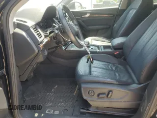 2018 Audi Q5 Premium Plus with VIN WA1BNAFY5J2182663, listed as a Copart auction lot 54220245 with 61,676 mi miles and Salvage Title. Bid and sale history available at DreamBid. Image 7.