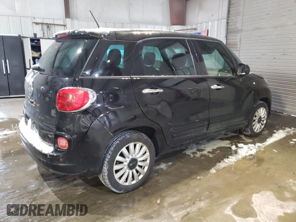 2014 FIAT 500L Easy with VIN ZFBCFABH2EZ017117, listed as a Copart auction lot 89338965 with 114,907 mi miles and Clean Title. Bid and sale history available at DreamBid. Image 3.