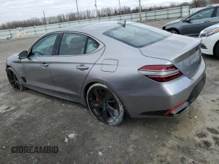 2022 Genesis G70 3.3T z VIN KMTG54TE3NU083567, wystawiony jako Copart lot #77187143 z przebiegiem 21 343 mil mil oraz Czysty tytuł • Clean title. Historia ofert i sprzedaży dostępna na DreamBid. Obrazek 2.