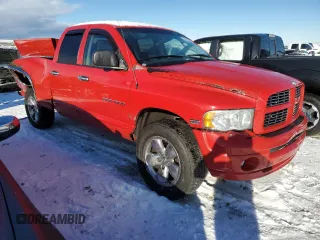 2005 Dodge 1500 SLT with VIN 1D7HU18D65S334765, listed as a Copart auction lot 71989294 with 219,265 mi miles and Salvage Title. Bid and sale history available at DreamBid. Image 4.