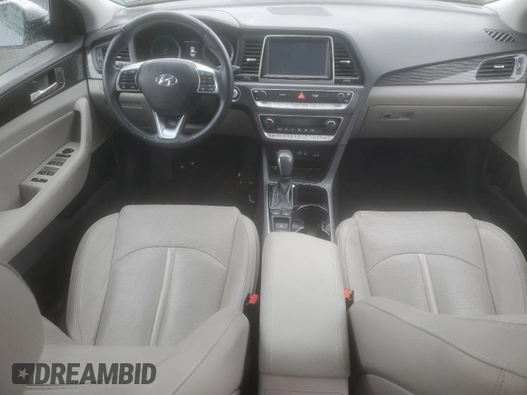 2018 Hyundai Sonata SEL with VIN 5NPE34AF1JH716563, listed as a Copart auction lot 51921415 with 79,869 mi miles and Salvage Title. Bid and sale history available at DreamBid. Image 8.