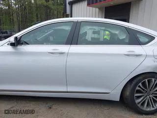 2015 Hyundai Genesis 3.8L with VIN KMHGN4JEXFU037569, listed as a IAAI auction lot 41957191 with 45,242 mi miles. Bid and sale history available at carsss.com. Image 14.