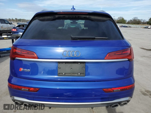 2021 Audi SQ5 Premium Plus with VIN WA1A4AFYXM2050467, listed as a Copart auction lot 78680954 with 22,929 mi miles and Clean Title. Bid and sale history available at carsss.com. Image 6.