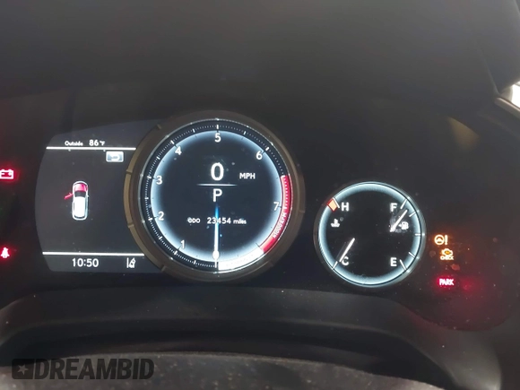 2022 Lexus RX 350 F Sport with VIN 2T2YZMDA0NC367069, listed as a IAAI auction lot 42516670 with 23,454 mi miles and . Bid and sale history available at DreamBid. Image 7.