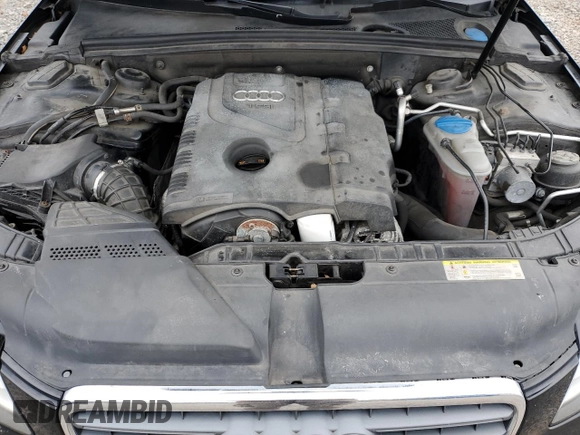 2012 Audi A4 2.0T Premium with VIN WAUBFAFL7CN006834, listed as a Copart auction lot 51216225 with 173,349 mi miles and Salvage Title. Bid and sale history available at carsss.com. Image 11.
