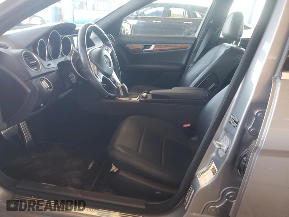 2012 Mercedes-Benz C-Class C 250 Sport with VIN WDDGF4HB5CR240130, listed as a Copart auction lot 53922185 with 121,251 mi miles and Salvage Title. Bid and sale history available at carsss.com. Image 7.