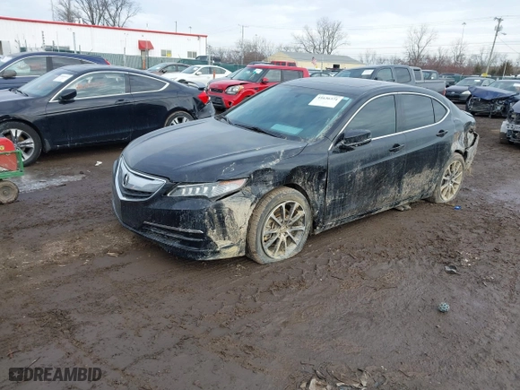 2016 Acura TLX V6 with VIN 19UUB2F3XGA012896, listed as a IAAI auction lot 41636371 with 62,967 mi miles. Bid and sale history available at carsss.com. Image 17.