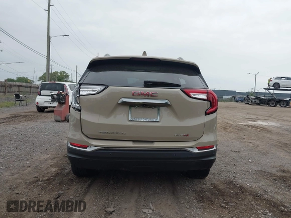 2022 GMC Terrain AT4 with VIN 3GKALYEV1NL198536, listed as a IAAI auction lot 42496284 with 290 mi miles and . Bid and sale history available at DreamBid. Image 16.