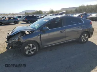 2018 Hyundai Ioniq SEL z VIN KMHC75LCXJU098603, wystawiony jako Copart lot #47458225 z przebiegiem 46 735 mil mil oraz Szkoda całkowita • Salvage title. Historia ofert i sprzedaży dostępna na DreamBid. Obrazek 1.