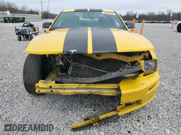 2006 Ford Mustang GT Deluxe with VIN 1ZVHT82H765172787, listed as a Copart auction lot 52539725 with 161,409 mi miles and Salvage Title. Bid and sale history available at carsss.com. Image 5.