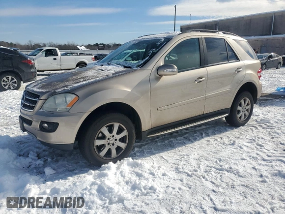 2007 Mercedes-Benz M 320 CDI with VIN 4JGBB22E57A247165, listed as a Copart auction lot 87360114 with 237,018 mi miles and Clean Title. Bid and sale history available at carsss.com. Image 1.