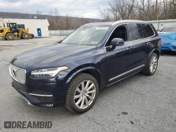 2016 Volvo XC90 T6 Inscription with VIN YV4A22PL1G1041829, listed as a Copart auction lot 47367425 with 125,531 mi miles and Clean Title. Bid and sale history available at carsss.com. Image 1.