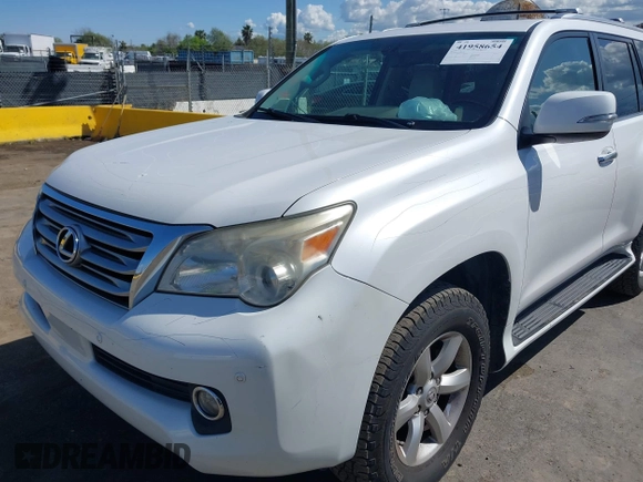 2011 Lexus GX 460 with VIN JTJBM7FX3B5024239, listed as a IAAI auction lot 41958654 with 215,380 mi miles. Bid and sale history available at carsss.com. Image 6.