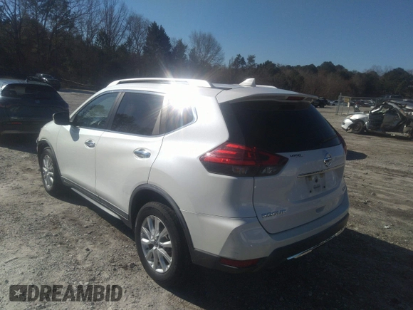 2017 Nissan Rogue S with VIN KNMAT2MV2HP616931, listed as a IAAI auction lot 41641121 with 90,824 mi miles and . Bid and sale history available at DreamBid. Image 3.