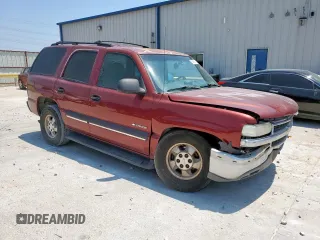 2002 Chevrolet Tahoe LS with VIN 1GNEC13Z82R287588, listed as a Copart auction lot 59098765 with 289,133 mi miles and Salvage title. Bid and sale history available at DreamBid. Image 4.