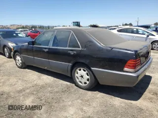 1992 Mercedes-Benz S 320 z VIN WDBGA32E5NA018970, wystawiony jako Copart lot #62782204 z przebiegiem 135 854 mil mil oraz Czysty tytuł • Clean title. Historia ofert i sprzedaży dostępna na DreamBid. Obrazek 2.