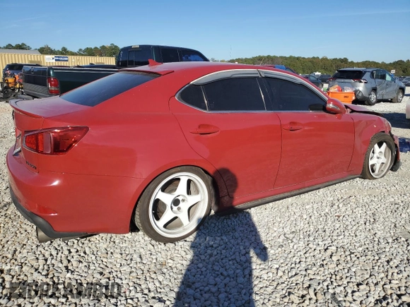 2010 Lexus IS 350 with VIN JTHBE5C26A5024598, listed as a Copart auction lot 80152504 with 175,039 mi miles and Salvage Title. Bid and sale history available at DreamBid. Image 3.