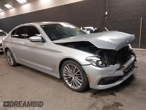 2018 BMW 5 Series 540i xDrive with VIN WBAJE7C53JWD52669, listed as a IAAI auction lot 41634800 with 89,829 mi miles and . Bid and sale history available at DreamBid. Image 1.