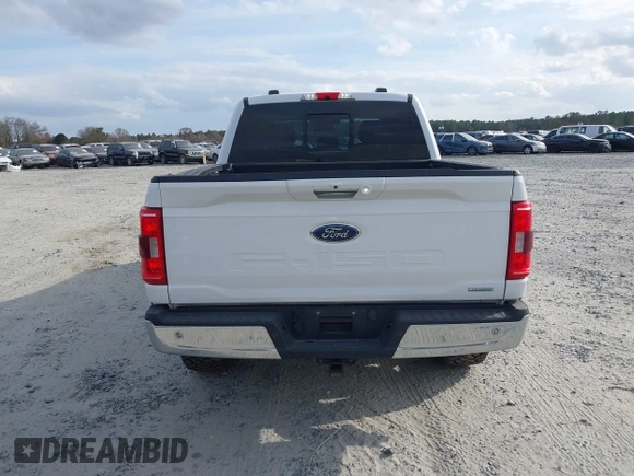 2021 Ford F-150 XL with VIN 1FTEW1EP8MKE37660, listed as a IAAI auction lot 41724059 with 45,596 mi miles. Bid and sale history available at carsss.com. Image 16.