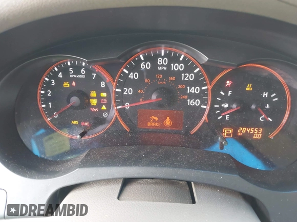 2008 Nissan Altima 3.5 SE with VIN 1N4BL21E98N404036, listed as a IAAI auction lot 41703232 with 284,553 mi miles. Bid and sale history available at carsss.com. Image 7.