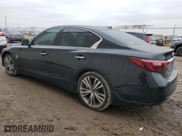 2018 Infiniti Q50 Sport with VIN JN1EV7AP5JM359241, listed as a Copart auction lot 42627505 with 141,625 mi miles and Clean Title. Bid and sale history available at carsss.com. Image 2.