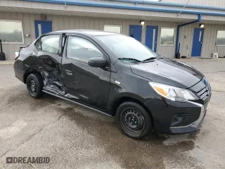 2023 Mitsubishi Mirage G4 ES with VIN ML32FUFJ0PHF06623, listed as a Copart auction lot 49077725 with 35,331 mi miles and Salvage Title. Bid and sale history available at carsss.com. Image 4.
