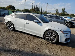2021 Audi A7 z VIN WAUTPBF22MN082218, wystawiony jako Copart lot #41307323 z przebiegiem 27 107 mil mil oraz Nie do naprawy. Historia ofert i sprzedaży dostępna na DreamBid. Obrazek 4.