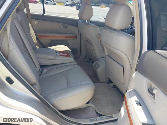 2005 Lexus RX 330 with VIN 2T2HA31U05C059173, listed as a IAAI auction lot 42039940 with 165,393 mi miles. Bid and sale history available at carsss.com. Image 8.