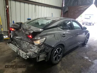 2024 Nissan Sentra SV z VIN 3N1AB8CV8RY296539, wystawiony jako Copart lot #58311745 z przebiegiem 24 230 mil mil oraz Nie do naprawy • Non repairable. Historia ofert i sprzedaży dostępna na DreamBid. Obrazek 3.