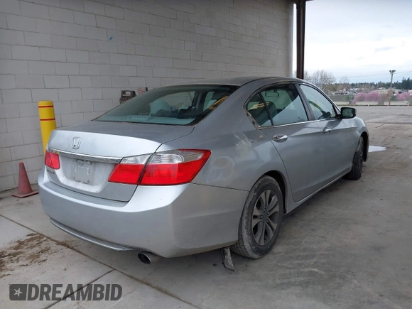 2013 Honda Accord LX z VIN 1HGCR2F32DA124787, wystawiony jako IAAI lot #41902262 z przebiegiem 122 803 mil mil oraz . Historia ofert i sprzedaży dostępna na DreamBid. Obrazek 4.