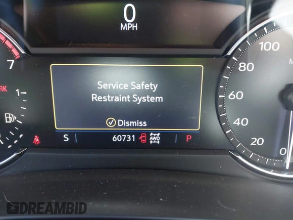 2019 Cadillac XT4 AWD Premium Luxury with VIN 1GYFZDR40KF129461, listed as a IAAI auction lot 42531671 with 60,731 mi miles and . Bid and sale history available at DreamBid. Image 7.