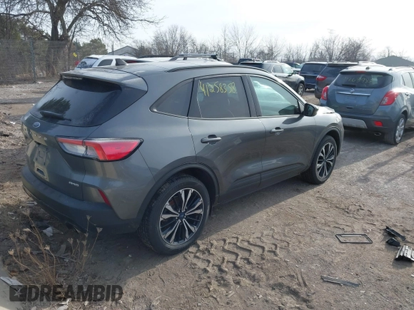 2022 Ford Escape SE with VIN 1FMCU9G62NUB90654, listed as a IAAI auction lot 41258358 with 41,223 mi miles and . Bid and sale history available at DreamBid. Image 4.