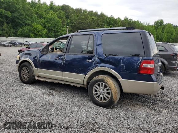 2010 Ford Expedition Eddie Bauer with VIN 1FMJU1H53AEA17695, listed as a Copart auction lot 55859415 with 207,090 mi miles and Salvage title. Bid and sale history available at DreamBid. Image 2.