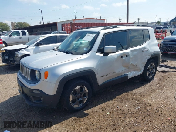 2015 Jeep Renegade Latitude with VIN ZACCJABH0FPB65461, listed as a IAAI auction lot 39756561 with 132,135 mi miles. Bid and sale history available at carsss.com. Image 19.