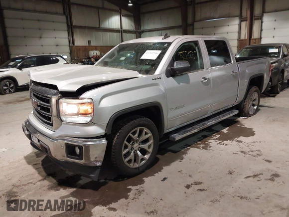 2015 GMC Sierra 1500 SLT with VIN 3GTU2VEC6FG199944, listed as a IAAI auction lot 41362346 with 152,515 mi miles and . Bid and sale history available at DreamBid. Image 21.