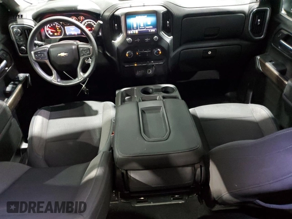 2019 Chevrolet Silverado 1500 LT with VIN 1GCPYDEK1KZ272127, listed as a Copart auction lot 46158415 with 107,311 mi miles and Salvage Title. Bid and sale history available at DreamBid. Image 8.